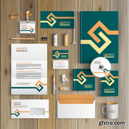 Stock Vectors - Corporate Templates For your Company 4, 25xEPS