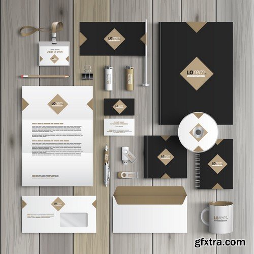 Stock Vectors - Corporate Templates For your Company 4, 25xEPS