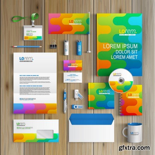 Stock Vectors - Corporate Templates For your Company 4, 25xEPS