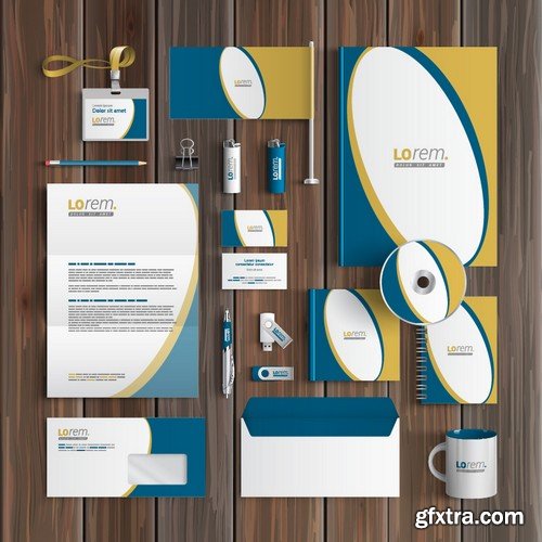 Stock Vectors - Corporate Templates For your Company 4, 25xEPS