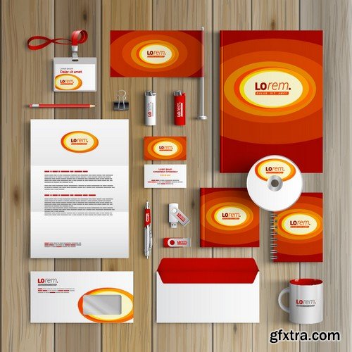 Stock Vectors - Corporate Templates For your Company 4, 25xEPS