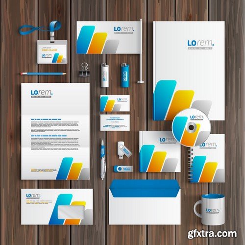 Stock Vectors - Corporate Templates For your Company 4, 25xEPS