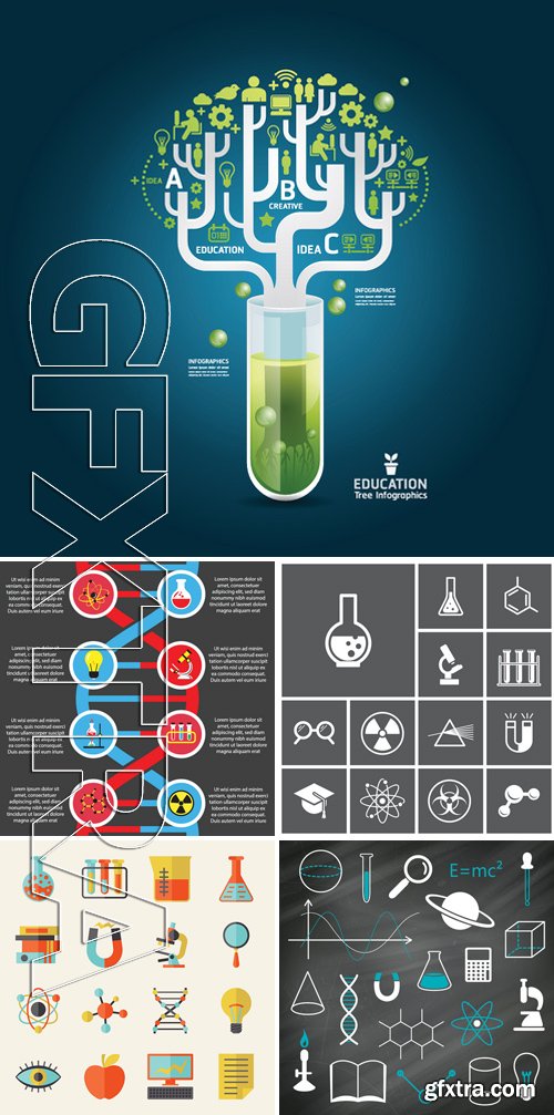 Stock Vectors - Science Concept 8