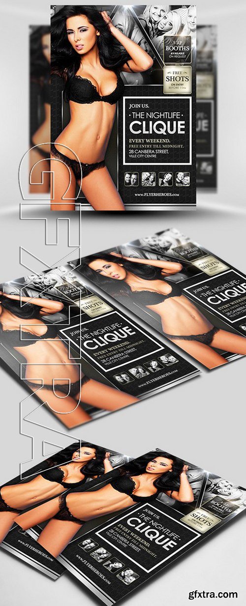 Nightlife Clique Flyer Template