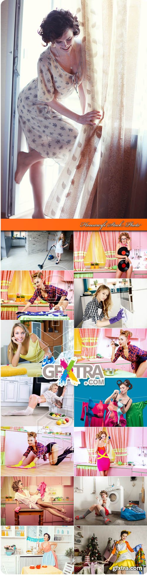 Housewife Stock Photo