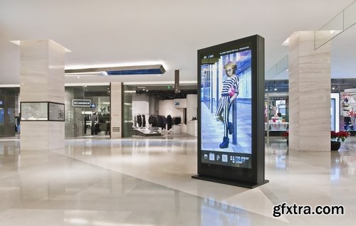 Collection shopping mall store supermarket shopping Glass Showcases 25 HQ Jpeg