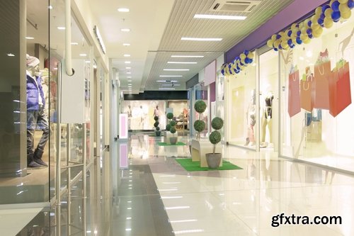 Collection shopping mall store supermarket shopping Glass Showcases 25 HQ Jpeg