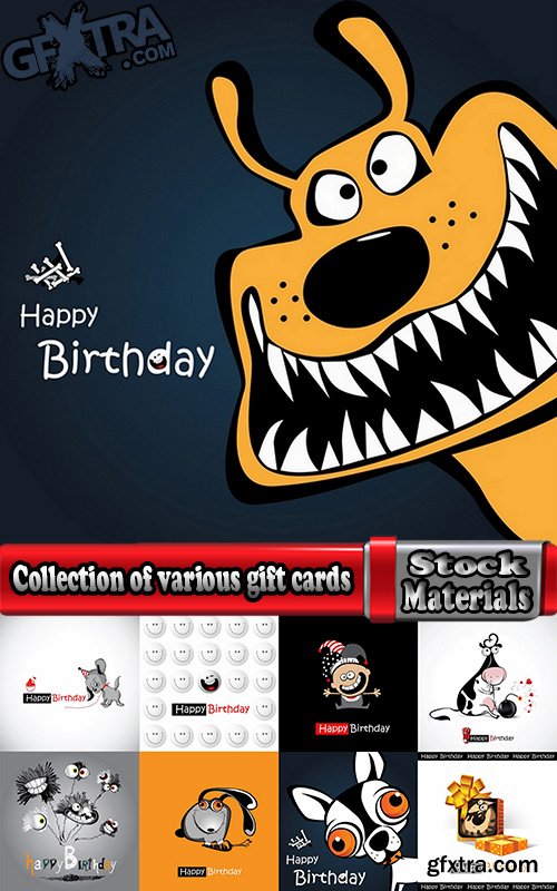 Collection of various gift cards #11-25 Eps