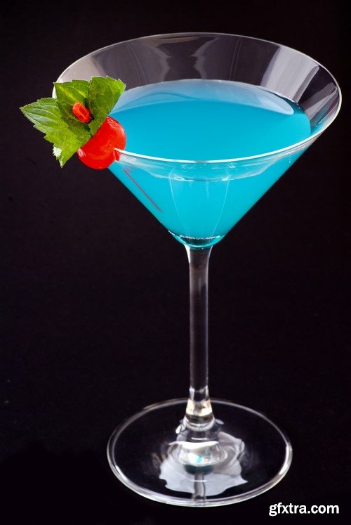 Cocktail blue lagoon