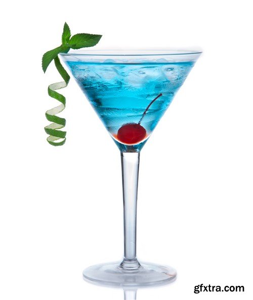 Cocktail blue lagoon