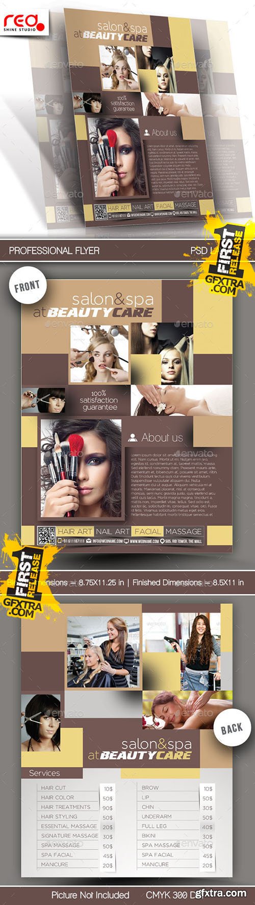 GraphicRiver: Beauty Care Flyer &amp; Poster Template