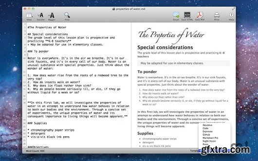 Markdown Plus 1.3.8 (Mac OS X)