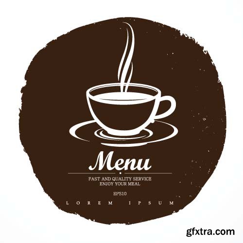 Restaurant menu 7x EPS