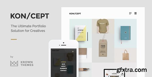 ThemeForest - KON/CEPT v1.5.2 - A Portfolio Theme for Creative People