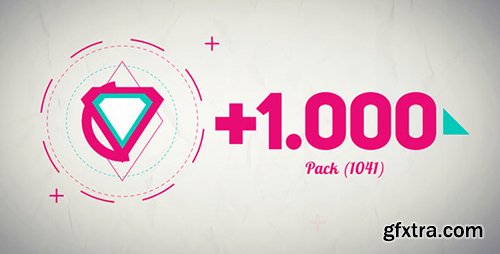 Videohive Basic Shape Animation Pack +1000 8758398