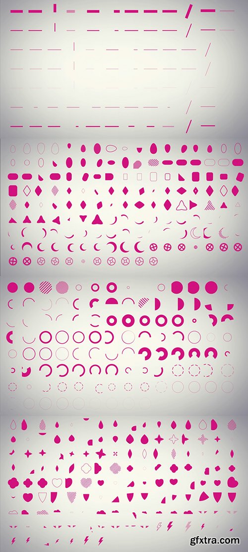 Videohive Basic Shape Animation Pack +1000 8758398