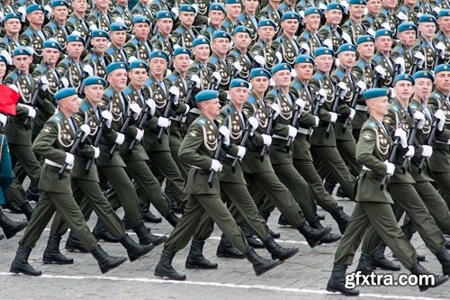 Collection of army parade Army commissioned the construction of a soldier 25 HQ Jpeg