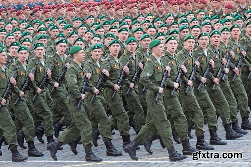 Collection of army parade Army commissioned the construction of a soldier 25 HQ Jpeg