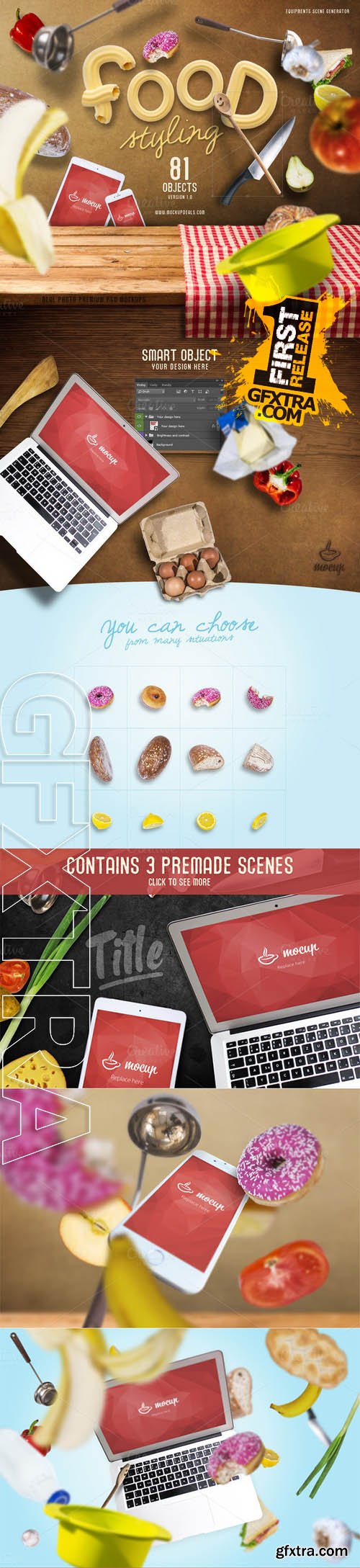 Food Styling PSD Scene Generator - CM 240939