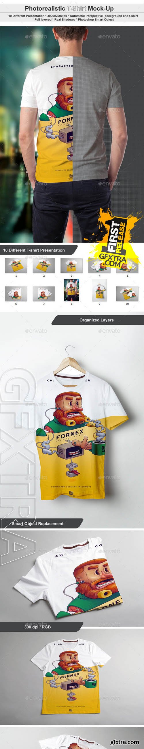 T-Shirt Mock-up - GraphicRiver 11007894