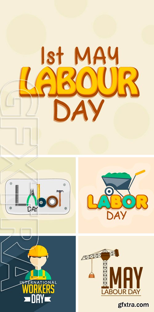 Stock Vectors - World Labour Day