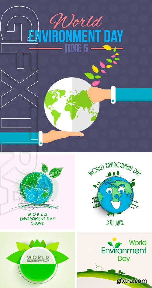 Stock Vectors - World Environment Day