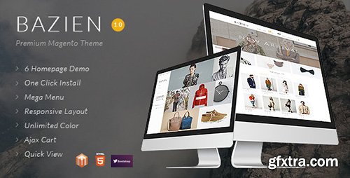 ThemeForest - Bazien Magento Theme