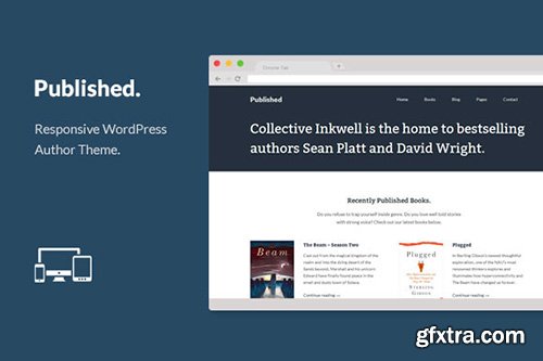 CreativeMarket - Published v2.5 - WordPress Author Theme