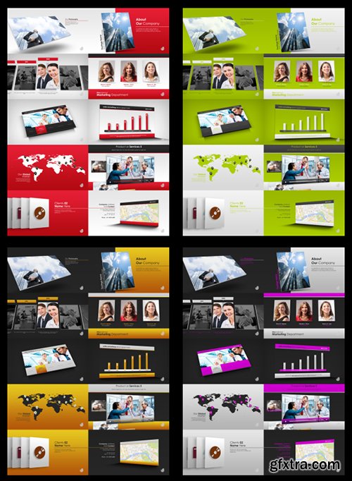 Videohive Simple Company Presentation 7951743