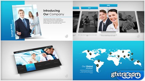 Videohive Simple Company Presentation 7951743