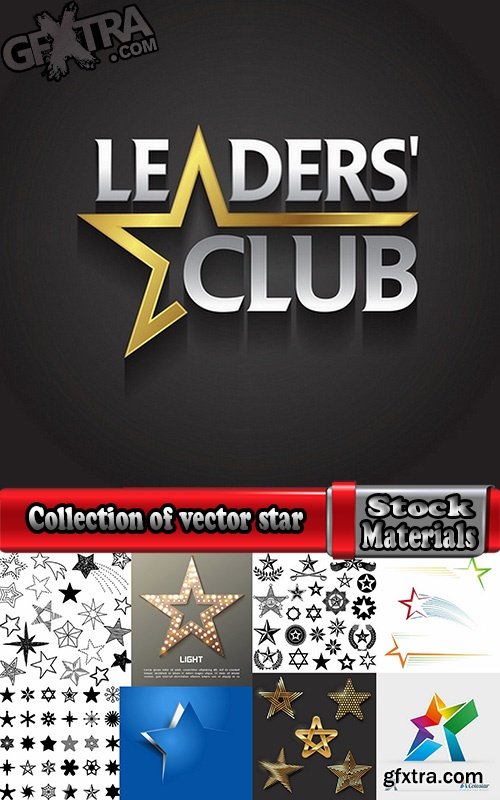 Collection of vector star background picture star 25 Eps