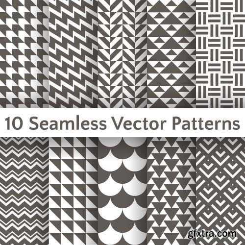 Collection of vector patterns 41x EPS