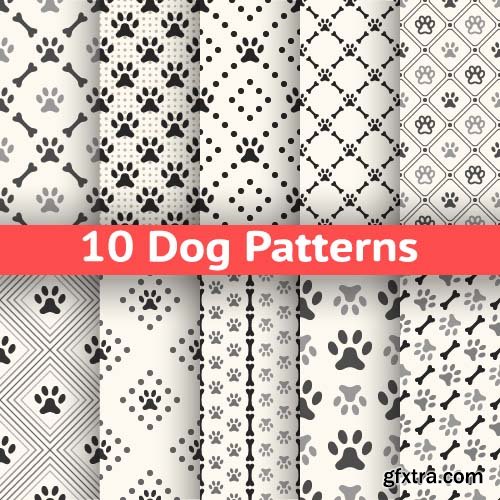 Collection of vector patterns 41x EPS