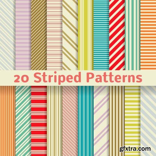 Collection of vector patterns 41x EPS