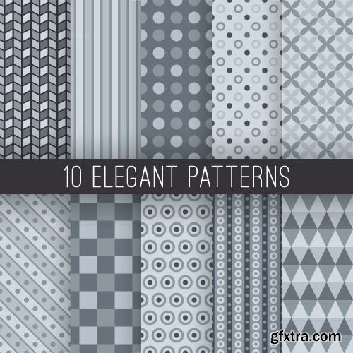 Collection of vector patterns 41x EPS