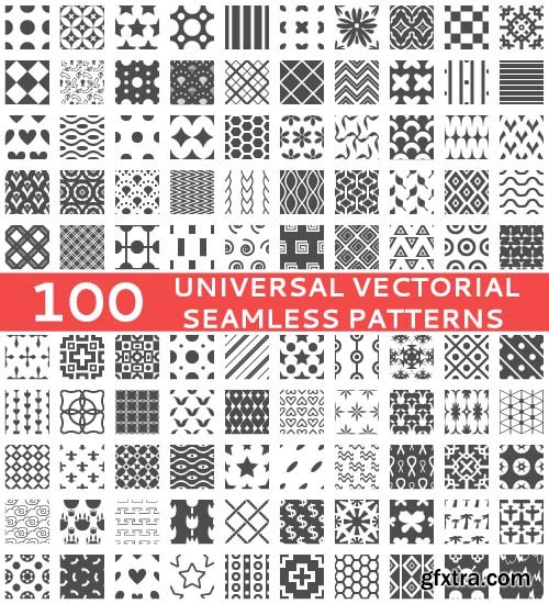 Collection of vector patterns 41x EPS