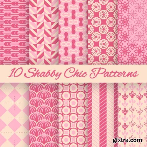 Collection of vector patterns 41x EPS