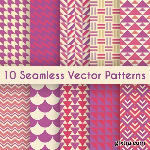 Collection of vector patterns 41x EPS