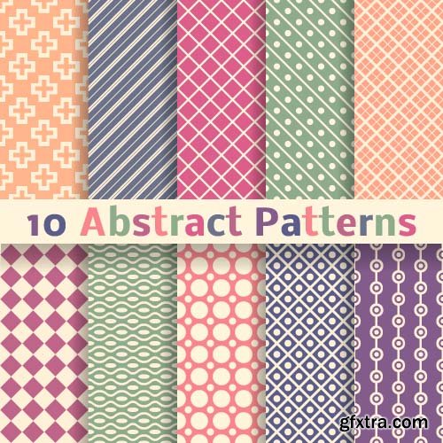 Collection of vector patterns 41x EPS