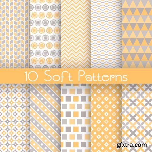 Collection of vector patterns 41x EPS