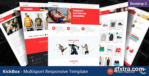 ThemeForest - Kickbox v1.1 - Multisport Responsive Theme - FULL