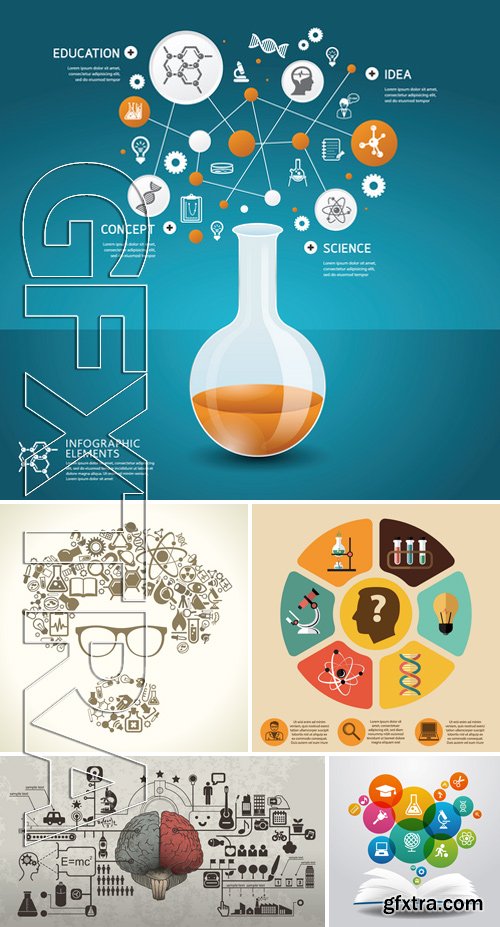 Stock Vectors - Science Concept 9