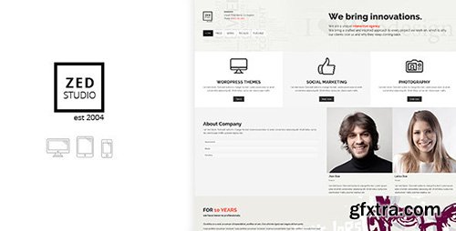 ThemeForest - ZED - Premium Portfolio and Business HTML Template - RIP