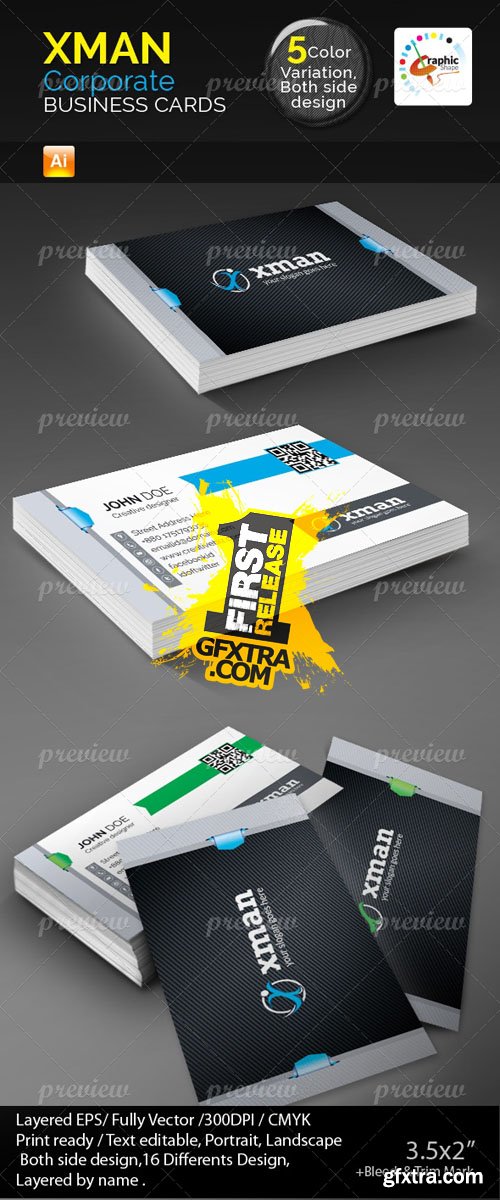 Xman Business Cards