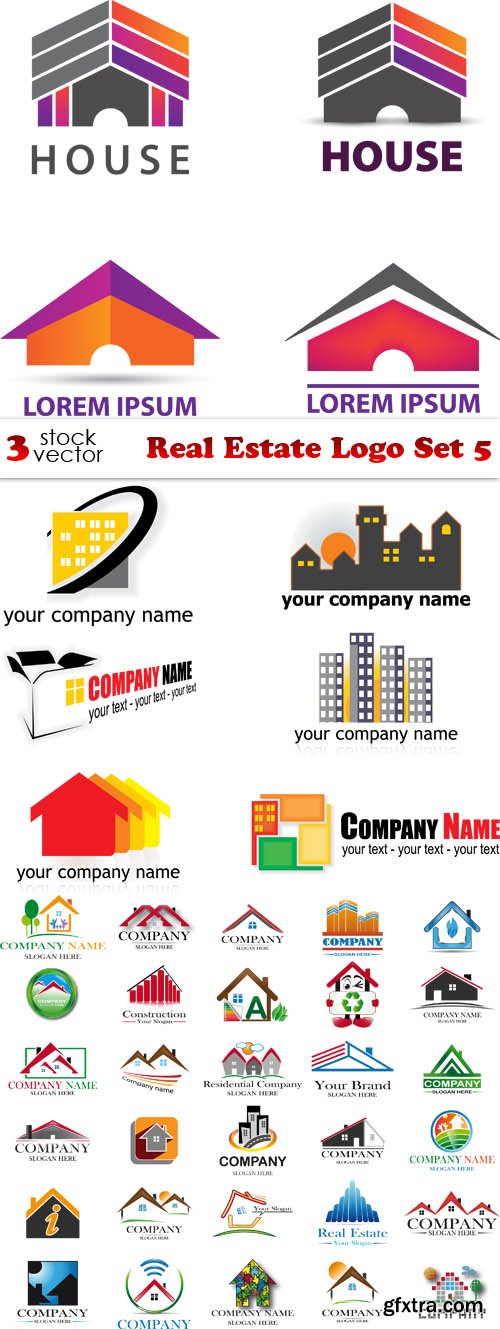 Vectors - Real Estate Logo Set 5