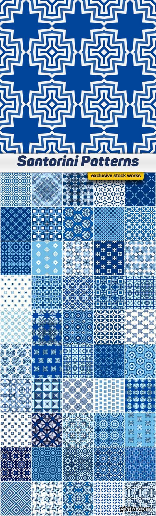 Vector Santorini Patterns - 50x EPS