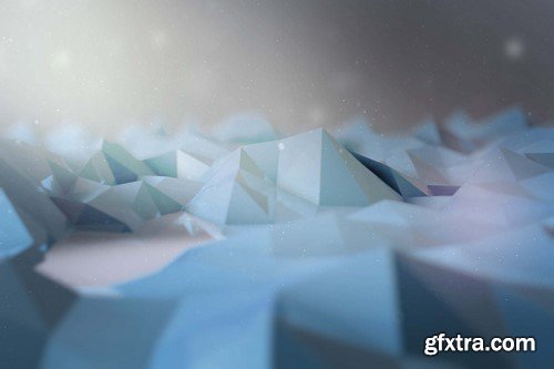 Low Poly Backgrounds - 9x PSD