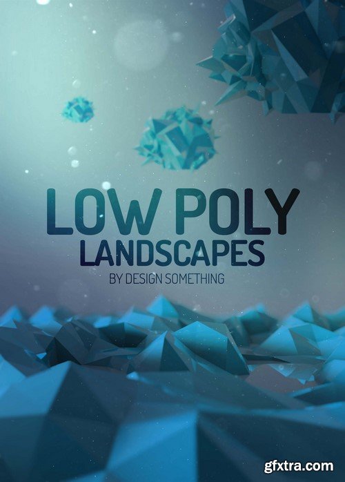 Low Poly Backgrounds - 9x PSD