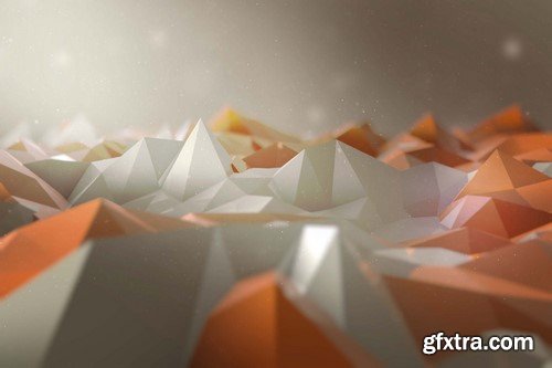 Low Poly Backgrounds - 9x PSD