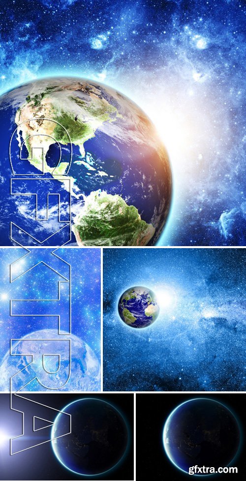 Stock Photos - Planet Earth In Space 4